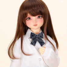 Load image into Gallery viewer, High school girl set (white x navy)