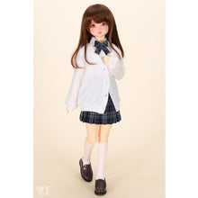 Load image into Gallery viewer, High school girl set (white x navy)