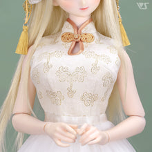 Load image into Gallery viewer, White Peony Chinoiserie Dress (L Bust/DDdy)
