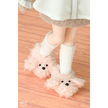 Load image into Gallery viewer, Poodle Plush Slippers
