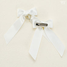 Load image into Gallery viewer, Ribbon Clips (Bijou / White)