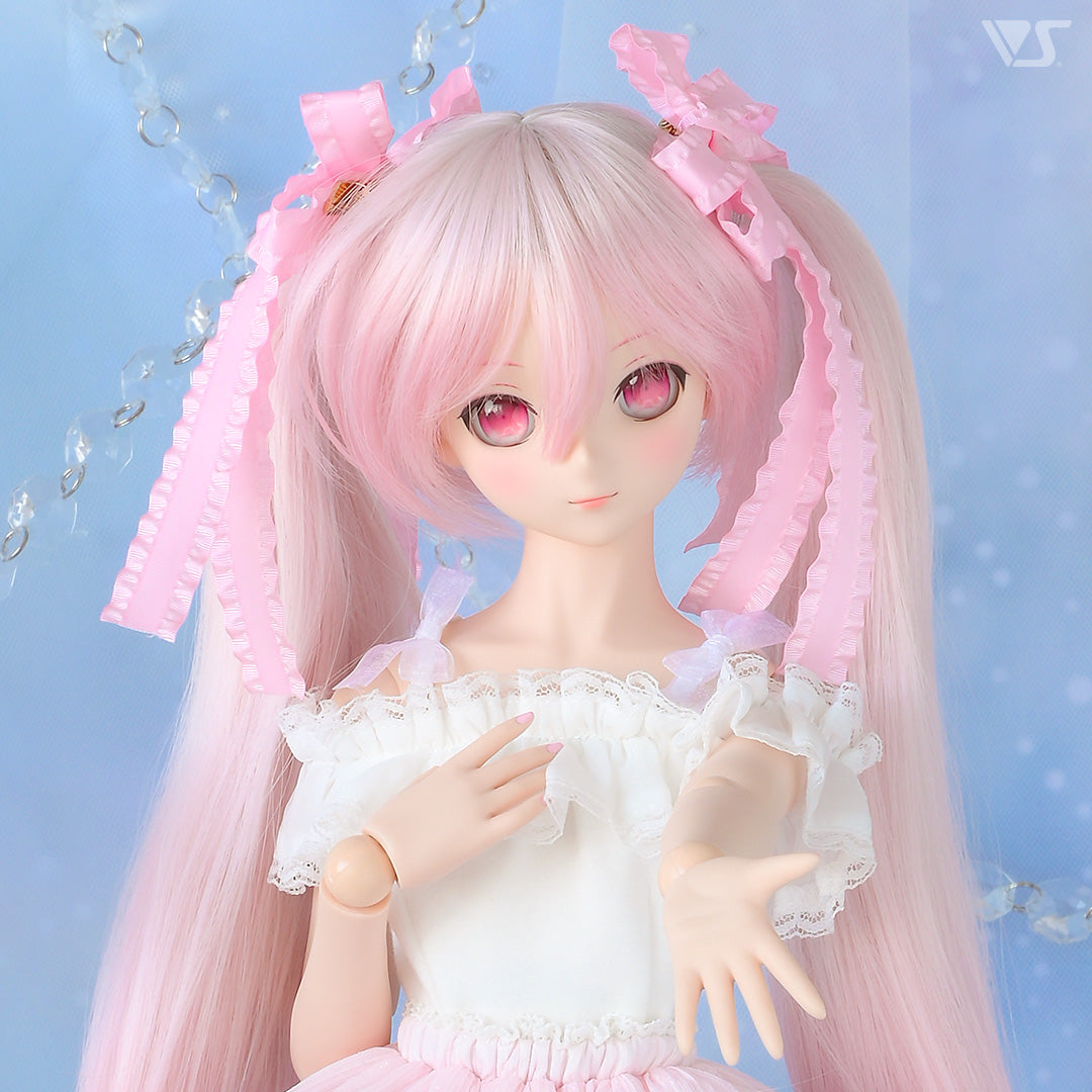 Ribbon Clips (Double / Pink)