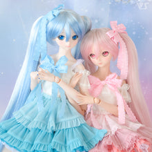 Load image into Gallery viewer, Ribbon Clips (Double / Pale Blue)