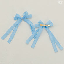 Load image into Gallery viewer, Ribbon Clips (Double / Pale Blue)