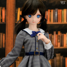 Load image into Gallery viewer, Plaid Dress Set (SS~M Bust)(Gray)