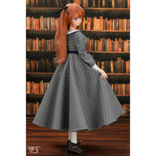 Load image into Gallery viewer, Plaid Dress Set (L Bust / DDdy)(Gray)