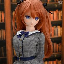 Load image into Gallery viewer, Plaid Dress Set (L Bust / DDdy)(Gray)