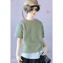 Load image into Gallery viewer, NJP Embroidery Logo Tee Set (Matcha)