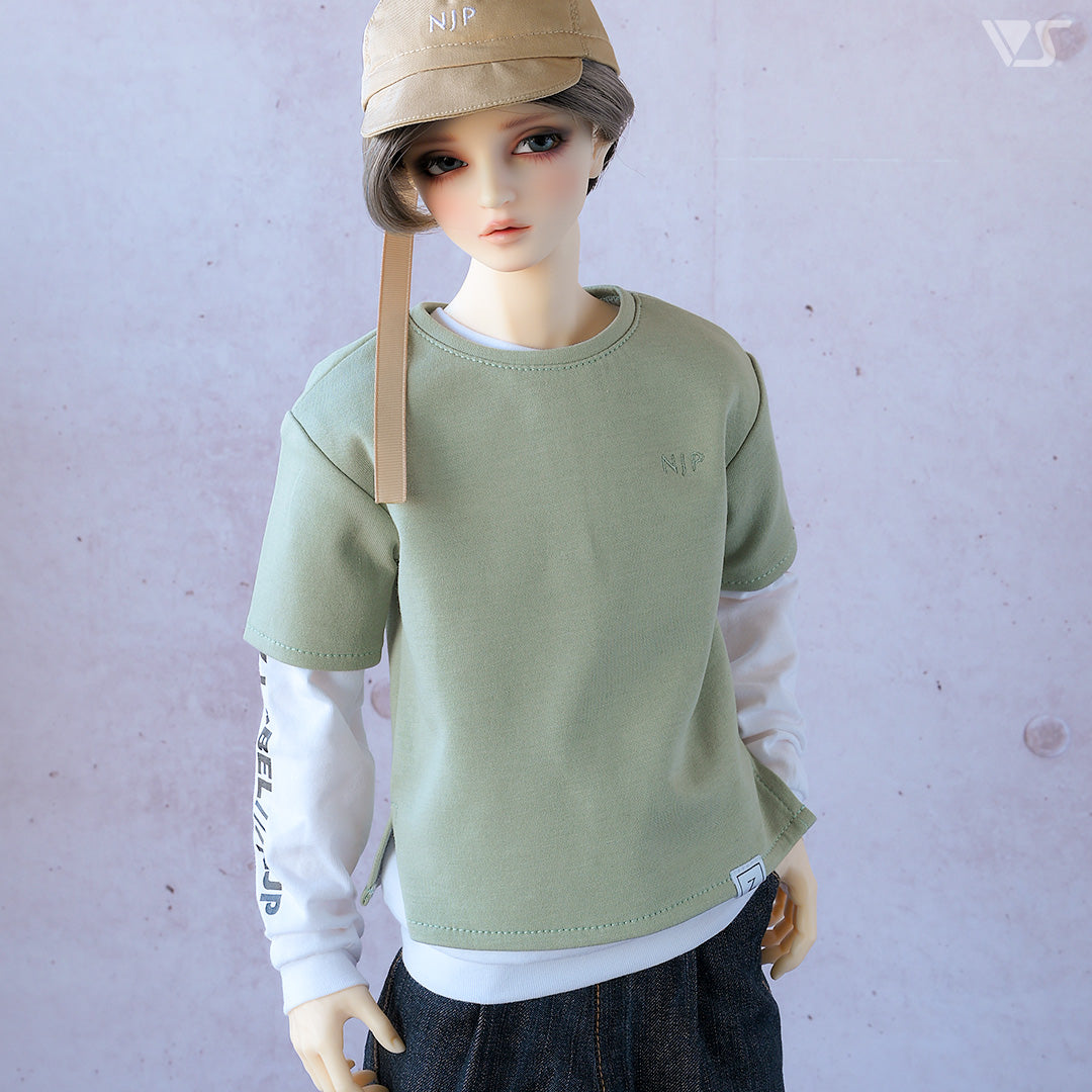 NJP Embroidery Logo Tee Set (Matcha)