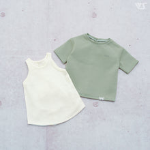 Load image into Gallery viewer, NJP Embroidery Logo Tee Set (Matcha)