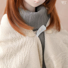 Load image into Gallery viewer, Cotton Knit Shawl (Ivory)