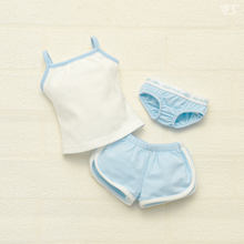 Load image into Gallery viewer, Innerwear 3-piece set (light blue)