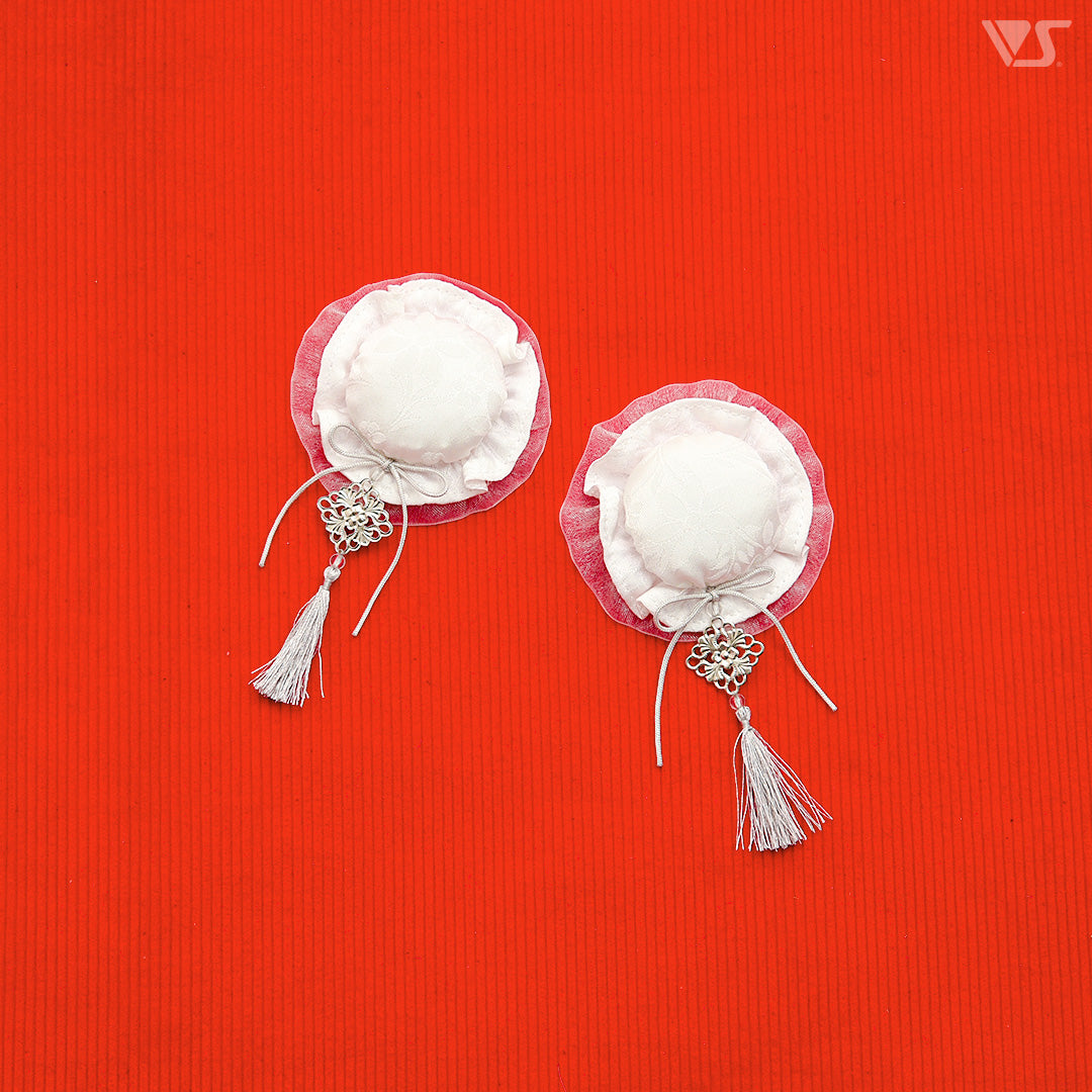 Bun Cover Clips (White)