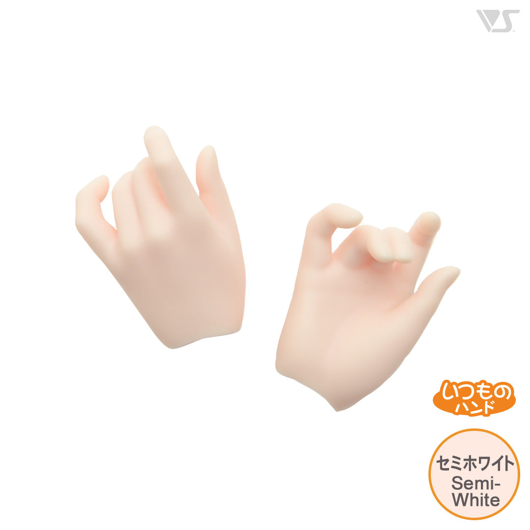 DDII-H-16-SW Hands / Semi-White