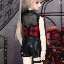 Load image into Gallery viewer, Synthetic Leather Thigh Belt Shorts Set / Mini