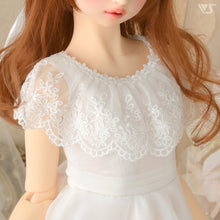 Load image into Gallery viewer, SD Long Back Dress (White)