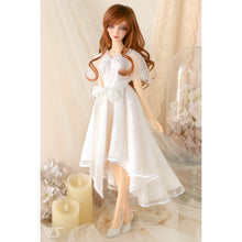 Load image into Gallery viewer, SD16 Long Back Dress(White)