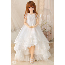 Load image into Gallery viewer, SD Long Back Dress (White)