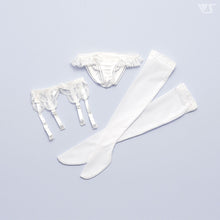 Load image into Gallery viewer, Lacy Garter Set (White)