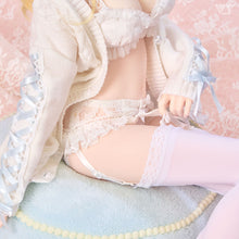 Load image into Gallery viewer, Lacy Garter Set (White)