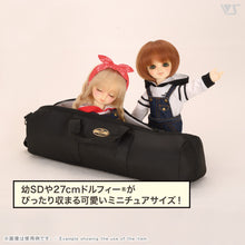 Load image into Gallery viewer, Carrying Case (Black) in Dollfie Size