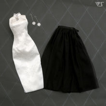 Load image into Gallery viewer, DDdy White Chinoiserie Dress