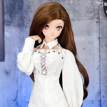 Load image into Gallery viewer, White Synthetic Leather Dress Set