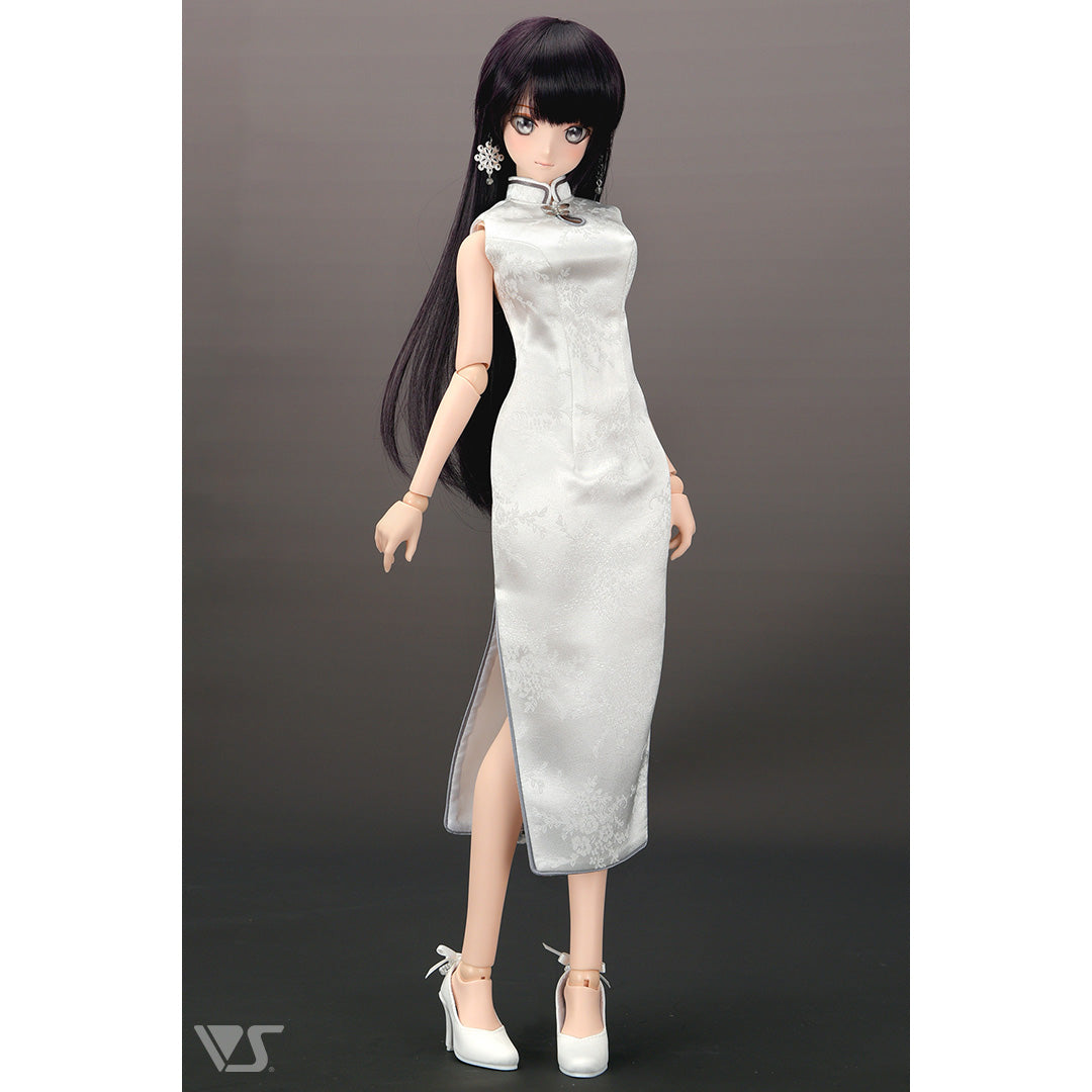 DDdy White Chinoiserie Dress