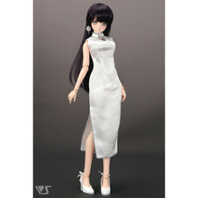 Load image into Gallery viewer, DDdy White Chinoiserie Dress