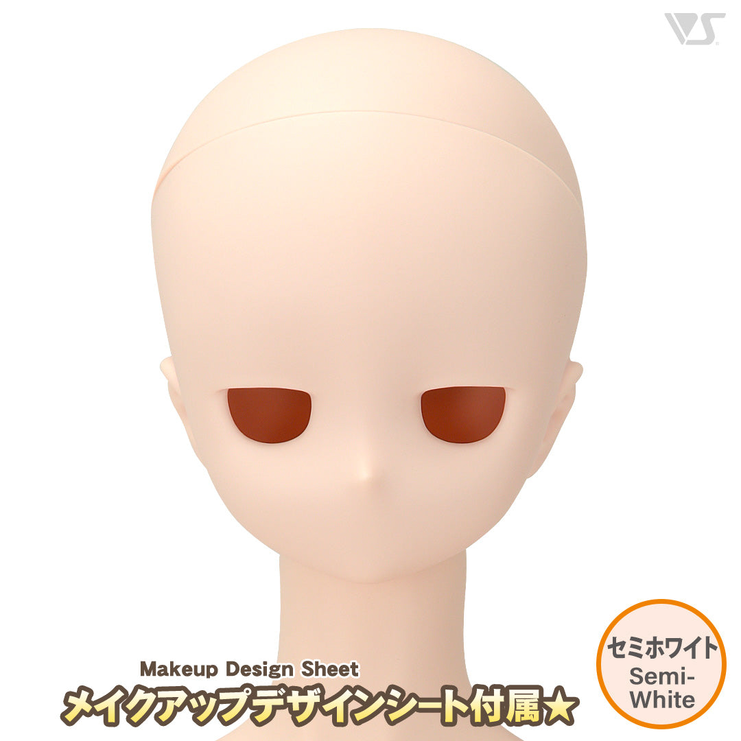 DDH-29 Opened Eyeholes / Semi-White