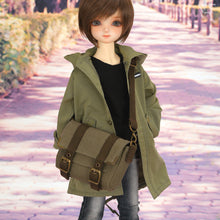 Load image into Gallery viewer, Canvas Messenger Bag