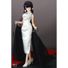 Load image into Gallery viewer, DDdy White Chinoiserie Dress