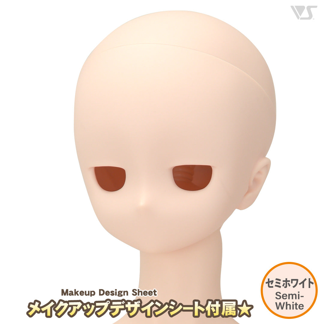 DDH-29 Opened Eyeholes / Semi-White