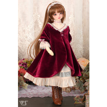 Load image into Gallery viewer, Rose Velvet Mini Dress [PreOrder]
