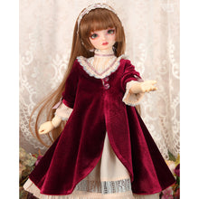 Load image into Gallery viewer, Rose Velvet Mini Dress [PreOrder]
