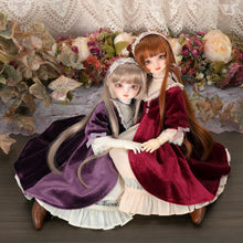 Load image into Gallery viewer, Rose Velvet Mini Dress [PreOrder]
