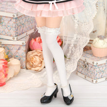 Load image into Gallery viewer, SD lace-trimmed socks (white)[PreOrder]
