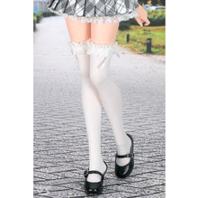 Load image into Gallery viewer, SD lace-trimmed socks (white)[PreOrder]
