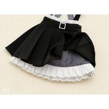Load image into Gallery viewer, Skirt with suspenders (black) - Petite/Mini [PreOrder]
