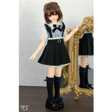 Load image into Gallery viewer, Skirt with suspenders (black) - Petite/Mini [PreOrder]
