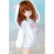 Load image into Gallery viewer, Rabbit sweatshirt (white) mini [PreOrder]
