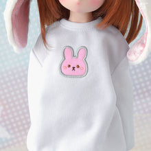 Load image into Gallery viewer, Rabbit sweatshirt (white) mini [PreOrder]
