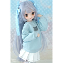 Load image into Gallery viewer, Cat Sweatshirt (Light Blue) - Mini [PreOrder]
