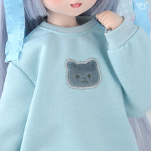 Load image into Gallery viewer, Cat Sweatshirt (Light Blue) - Mini [PreOrder]
