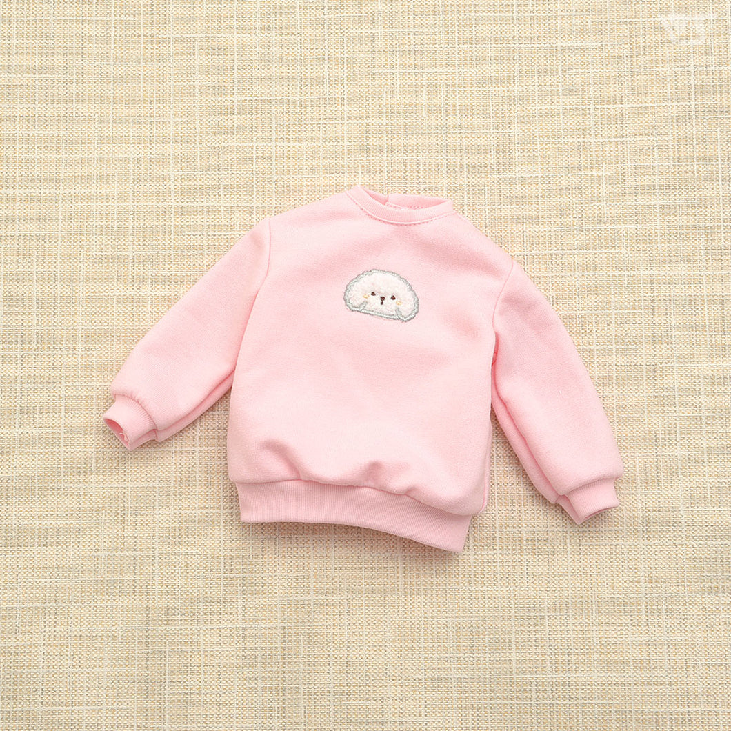 Poodle Sweatshirt (Pink) - Mini [PreOrder]