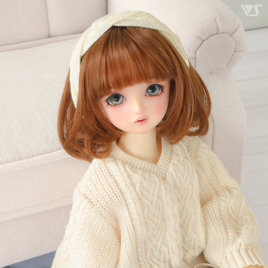 Loose knit sweater set (ivory) - Mini [PreOrder]