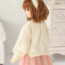 Load image into Gallery viewer, Loose knit sweater set (ivory) - Mini [PreOrder]
