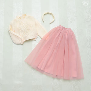 Loose knit sweater set (ivory)[PreOrder]
