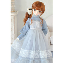 Load image into Gallery viewer, Loose knit and cami dress set (ice blue) - Mini [PreOrder]
