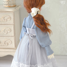 Load image into Gallery viewer, Loose knit and cami dress set (ice blue) - Mini [PreOrder]
